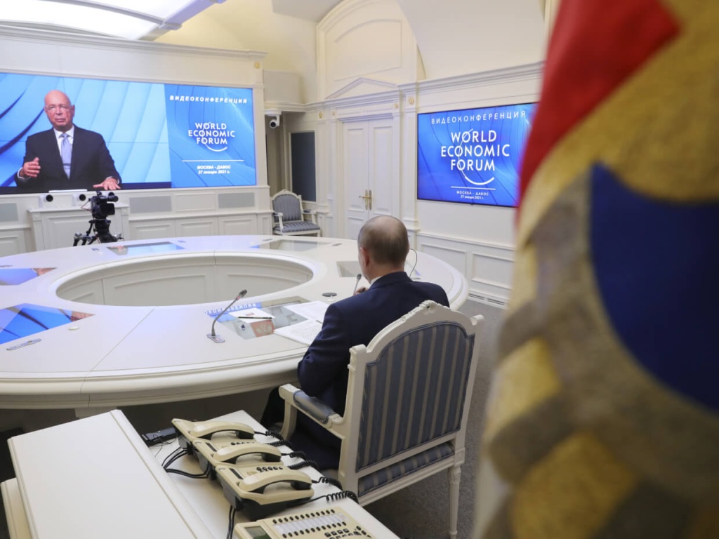 Выступление на онлайн-сессии Всемирного экономического форума 27 января 2021 г. Выступление на онлайн-сессии Всемирного экономического форума 27 января 2021 г.