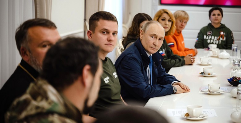 Владимир Путин посетил Курскую область