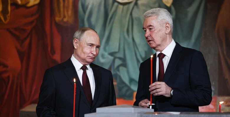 Владимир Путин поздравил россиян с Пасхой