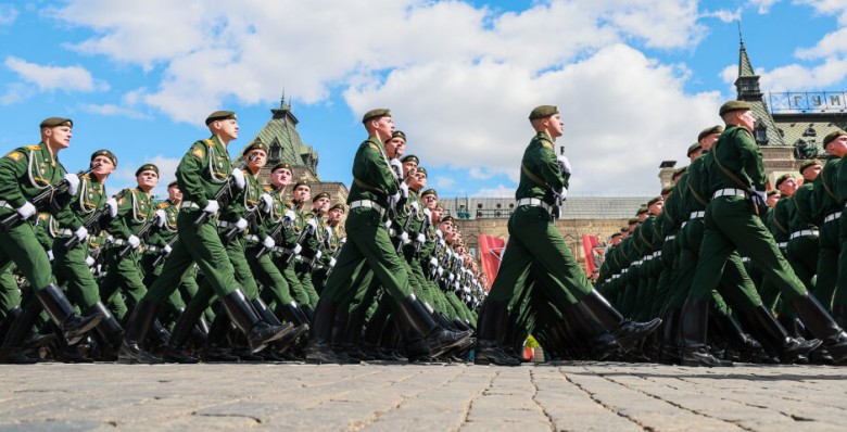 Как на Красной площади отметили 80-летие Победы