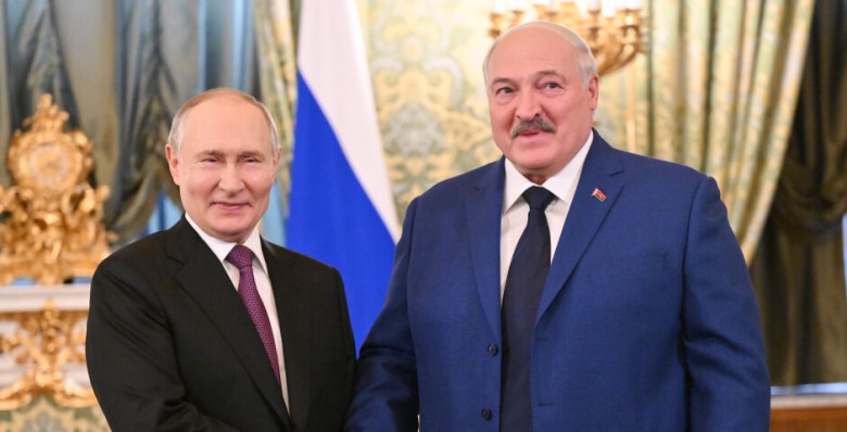 Владимир Путин и Александр Лукашенко встретились в Кремле