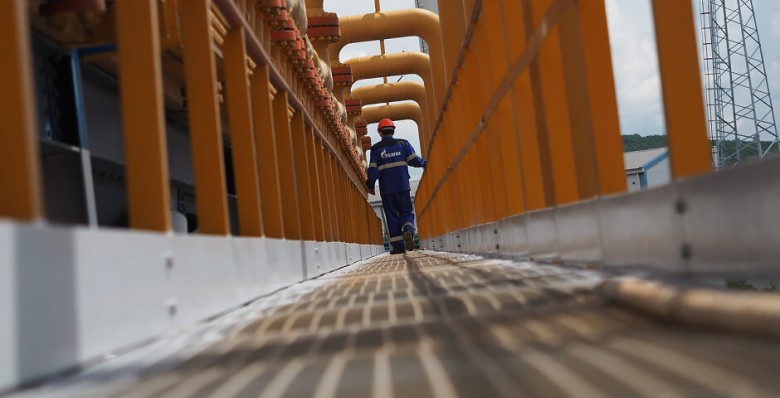 Россия качает газ