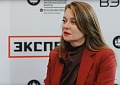 Кадр из интервью с генеральный директор АНО «Национальные приоритеты» Софией Малявиной в студии Эксперта на ПМЭФ-2025