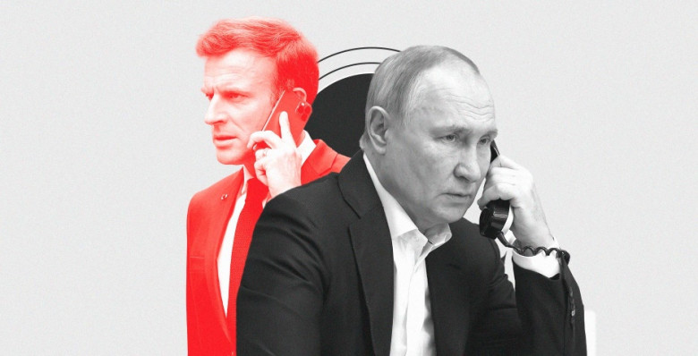 Макрон просится за стол